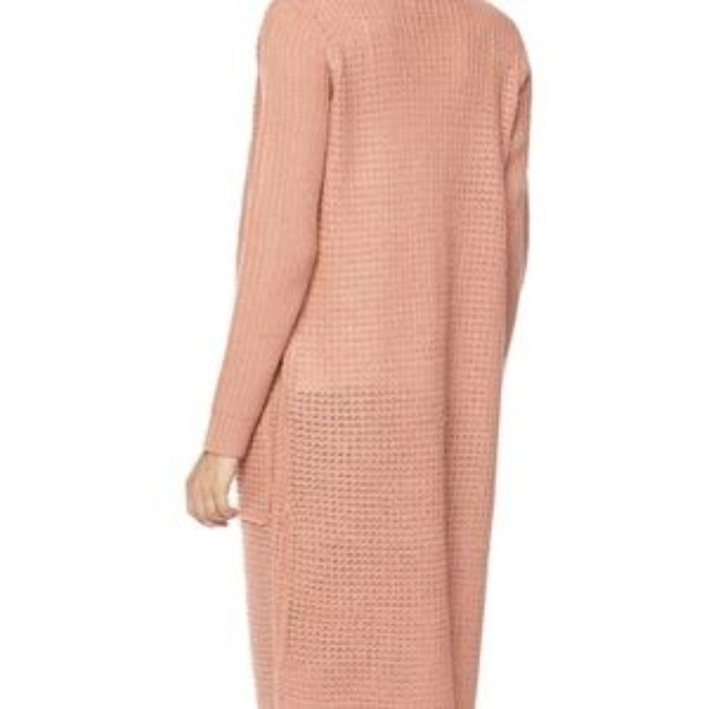 BLUSH LONGLINE CARDIGAN - Picture 3 of 3